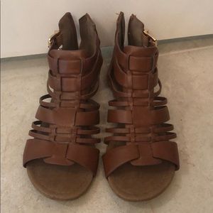 Brown sandals